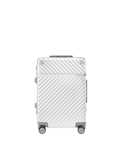 Чемодан NINETYGO Aluminum Frame PC Luggage V1 24'' белый