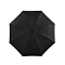 Зонт NINETYGO, обратного складывания со светодиодной подсветкой, черный