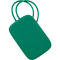 Бирка Silicone Luggage Tag зеленый
