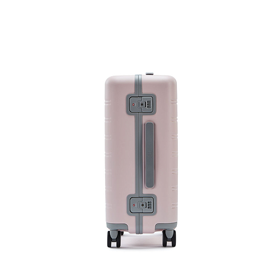 Чемодан NINETYGO Manhattan Frame Luggage  20" розовый
