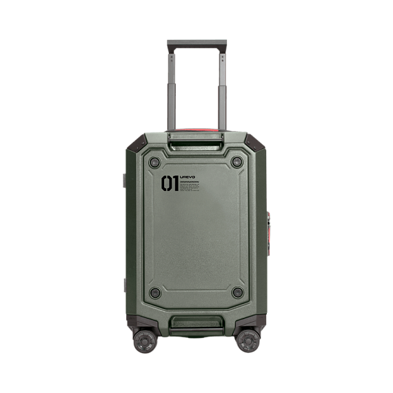 Чемодан NINETYGO urevo luggage 20" зеленый