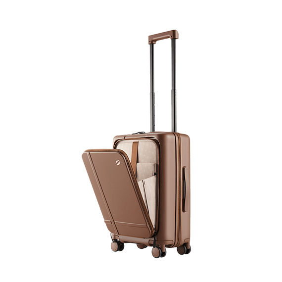 Чемодан NINETYGO Coffee Jorney Luggage 20" латте