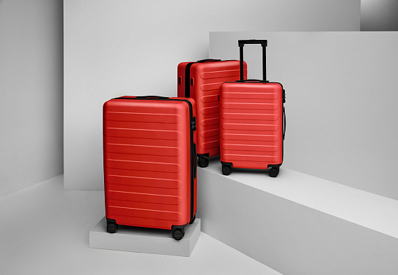 Чемодан NINETYGO Rhine Luggage  28" красный