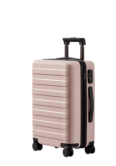 Чемодан NINETYGO Rhine Luggage  24" розовый
