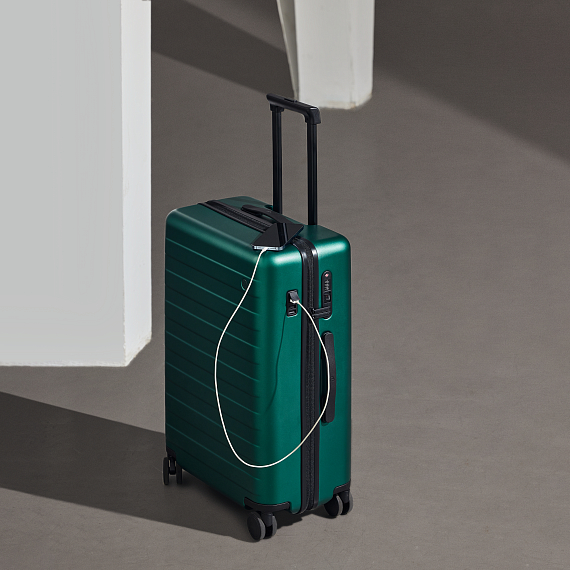Чемодан NINETYGO Rhine PRO plus Luggage 20'' зеленый