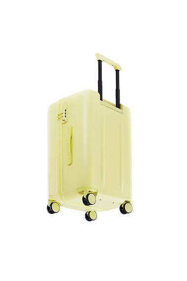 Чемодан NINETYGO Danube MAX luggage 24'' лимонно-желтый