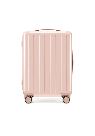Чемодан NINETYGO Manhattan single trolley Luggage 20" розовый