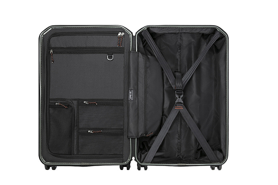 Чемодан NINETYGO Urevo luggage 24" зеленый